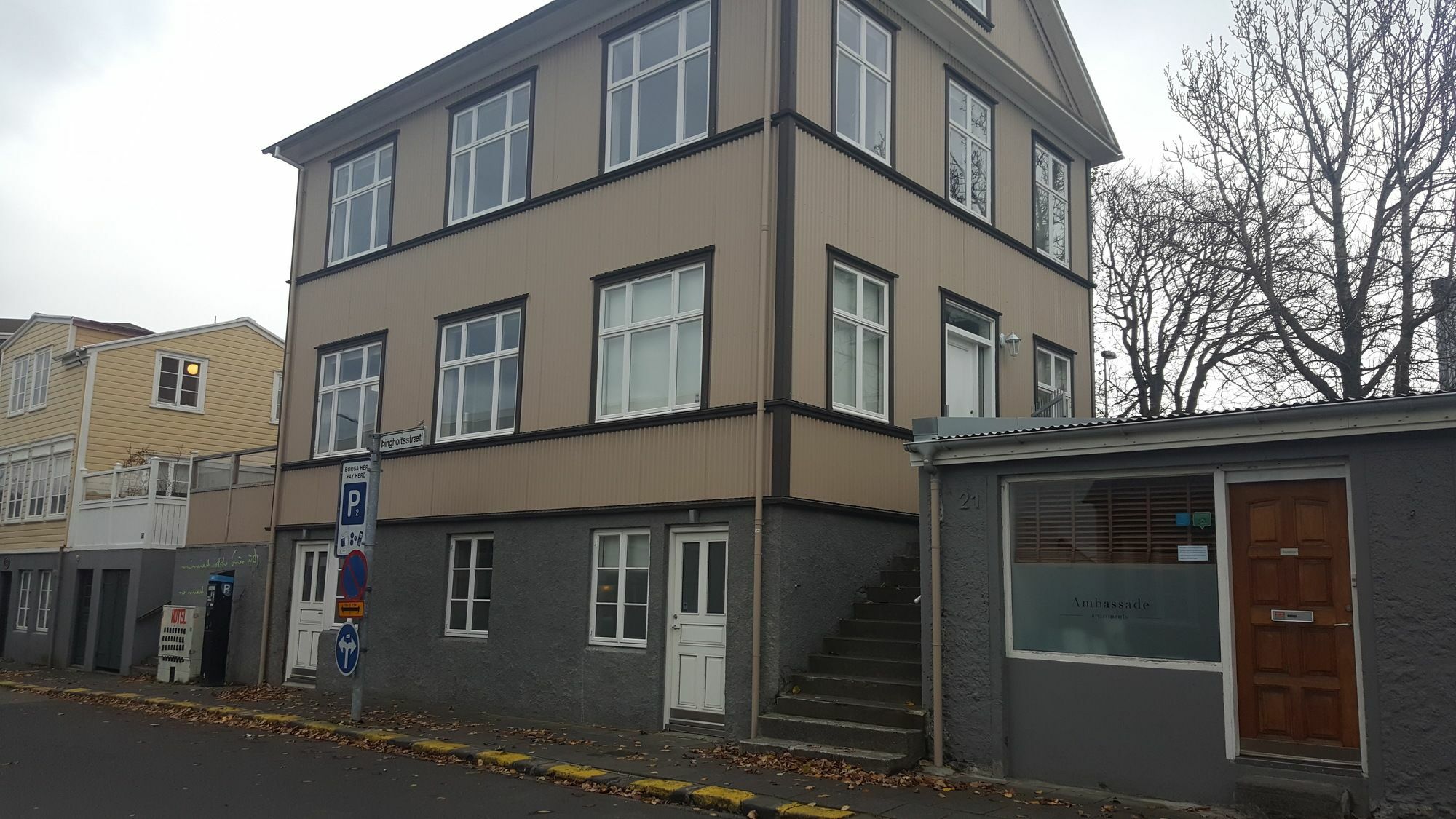 Ambassade Apartments Reykjavík Exterior foto